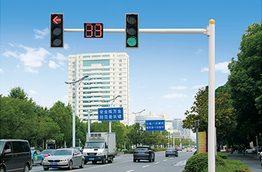 圆锥悬臂信号灯杆